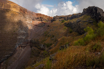 crater of vesuvius