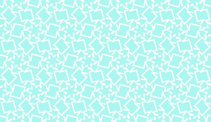 Decorative background with triangles. Curved lines. Vector illustration. Blue light shade. Bright background for poster, banner, flyer