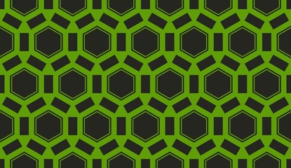 Abstract green light background.Vector seamless pattern