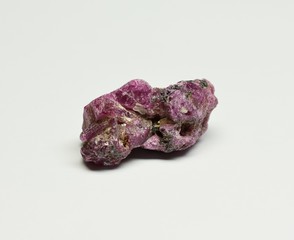 Fototapeta premium Ruby from Kenya raw gemstone