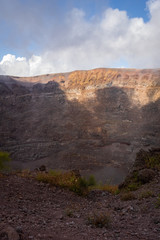 crater of vesuvius