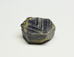 Sapphire raw gemstone crystal