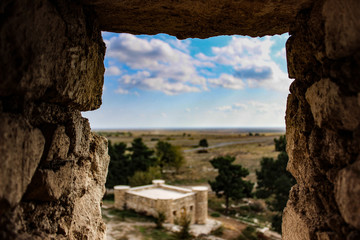 NAGORNIY KARABAKH - OCTOBER 14, 2012: Tigranakert fortres