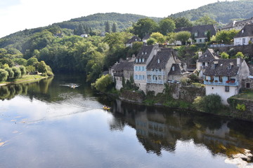 Obraz premium Argentat sur Dordogne