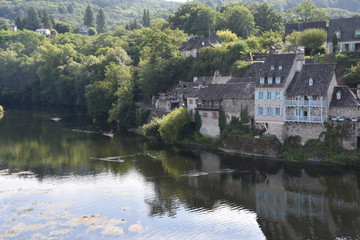 Fototapeta premium Argentat sur Dordogne