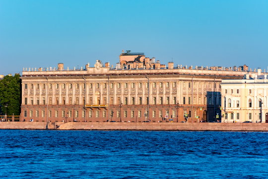 Marble Palace in Saint Petersburg, Russia