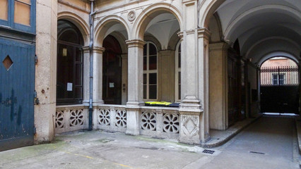 Obraz premium Lyon, France, Gothic architecture and amazing views
