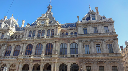 Obraz premium Lyon, France, Gothic architecture and amazing views