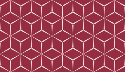 Red. Vector luxury abstract background. Vector seamless pattern