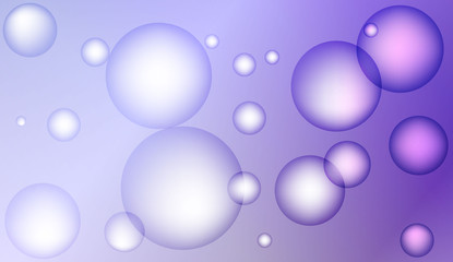 Abstract illustration with blurred drops. For flyer, brochure, booklet and websites design Bright Gradient Color Vector illustration.