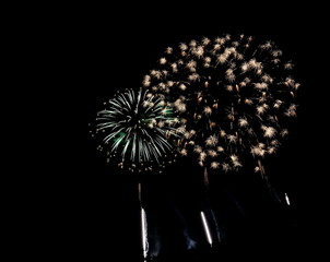 Firework in Okayama,Japan