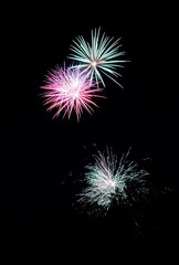 Fototapeta premium Firework in Okayama,Japan