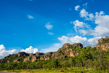 landscape in the mountains