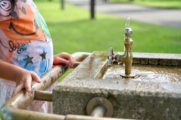 公園の水飲み場
