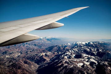 Obraz premium View of Andes mountain range