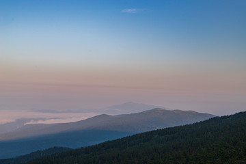 Hachimantai in the early summer morning