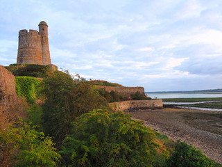 Saint-Vaast-la-Hougue, département de la manche en normandie