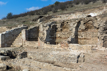 Fototapeta na wymiar Heraclea Sintica - Ruins of ancient Macedonia polis, Bulgaria