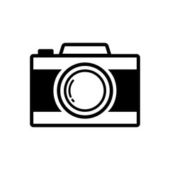 camera - photography icon vector design template