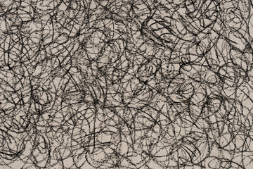 charcoal drawing pattern on paper background