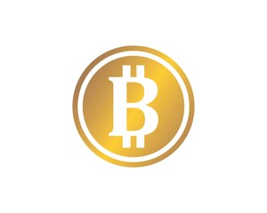 bit coin icon vector illustration design