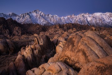 Blue Hour in the Alabama Hills