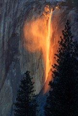 Yosemite Fire Falls