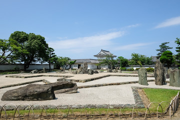 岸和田城　八陣の庭