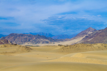 Fototapeta na wymiar paisaje desertico