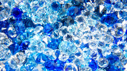 background of multi-colored gemstones