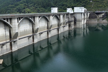 日本　秩父の浦山ダム
