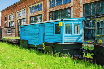 Fototapeta na wymiar Alapaevsk narrow-gauge railway