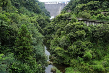 日本　秩父の浦山ダム