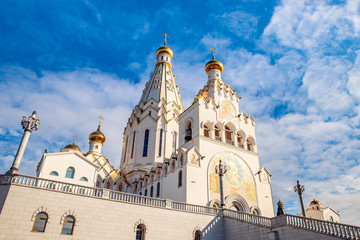 All saints church In Minsk, Belarus memory of victims, which served our national salvation