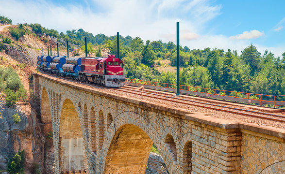 Varda railway bridge, Adana Turkey