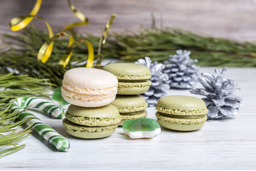 Image with macaroons.
