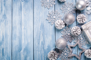 Image with christmas decorations.