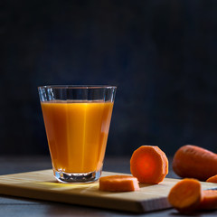 Image with carrot juice.