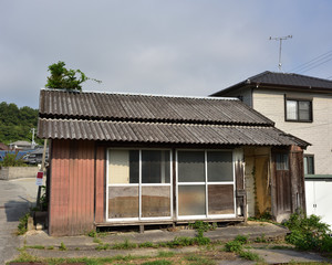 日本の岡山県の日生の海水浴場