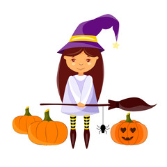 Halloween witch