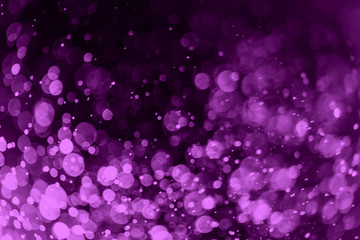 Abstract purple bokeh defocus background.