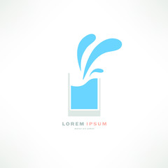 Milk products illustration