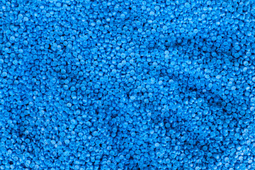 Close-up of plastic polymer granules, polymer plastic, polymer pallet, Plastic ball. plastic granules background
