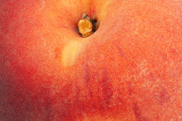 the skin of the peach as a background