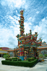 chinesisches Gotteshaus in Ubon, Thailand