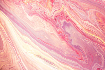 Pink Liquid marble abstract surfaces Design.