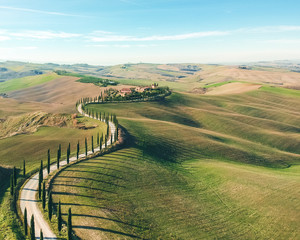 road in the countryside