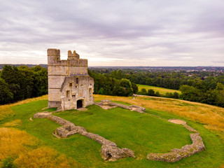 Donnington Castle near Newbury in West Berkshire