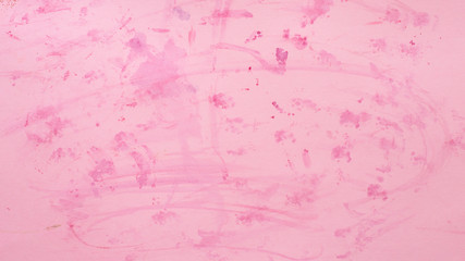 Fototapeta premium Abstract grungy hot pink, violet red and dark magenta colorful hand drawn texture
