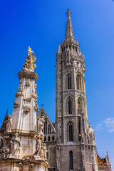 Matthias Church on the Castle hill in Budapest, Hungary